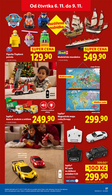 Lidl Spotřební zboží 3.11. - 9.11.