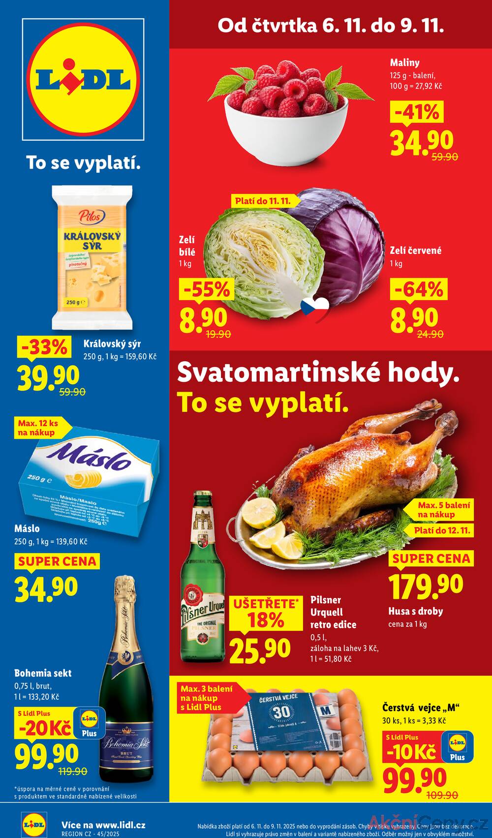 Leták Lidl - Lidl Čtvrtek od 6.11. do 9.11.2025 - strana 1 Leták Lidl - Lidl Čtvrtek od 6.11. do 9.11.2025 - strana 1