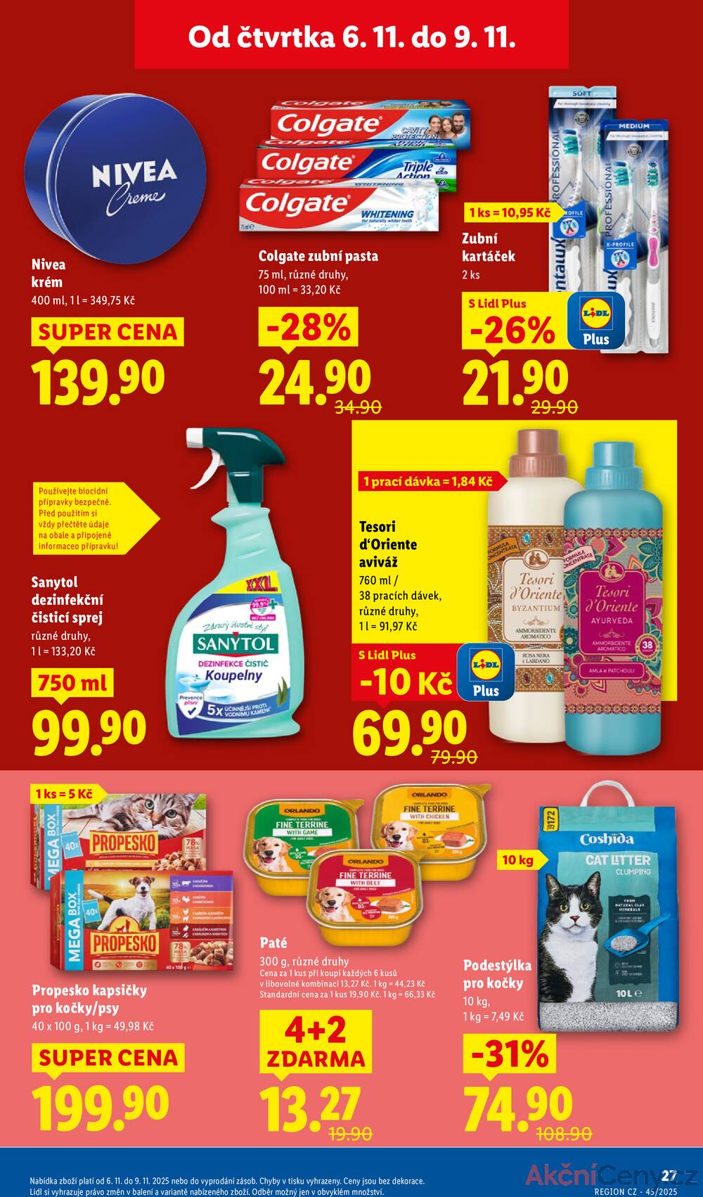 Leták Lidl - Lidl Čtvrtek od 6.11. do 9.11.2025 - strana 32