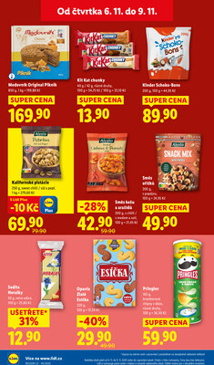 Lidl Čtvrtek od 6.11. do 9.11.2025