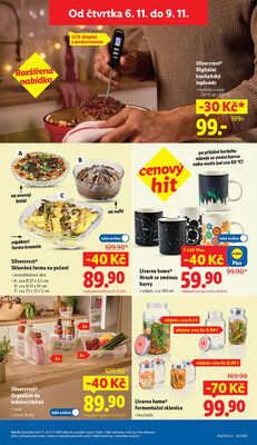 Lidl Čtvrtek od 6.11. do 9.11.2025