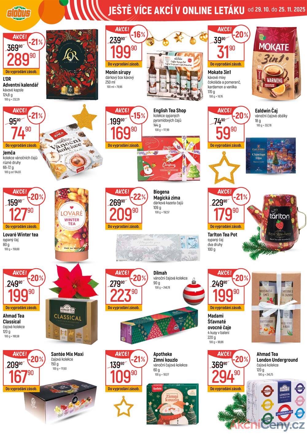 Leták Globus - Akční leták Globus 5.11. - 11.11.2025 - Globus Praha - Centrum Černý Most - strana 40