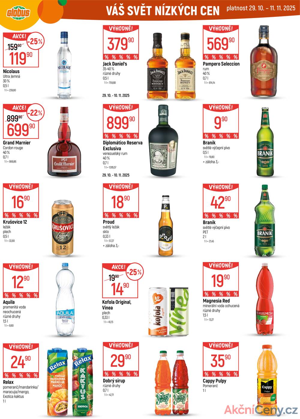 Leták Globus - Akční leták Globus 5.11. - 11.11.2025 - Globus České Budějovice - strana 30