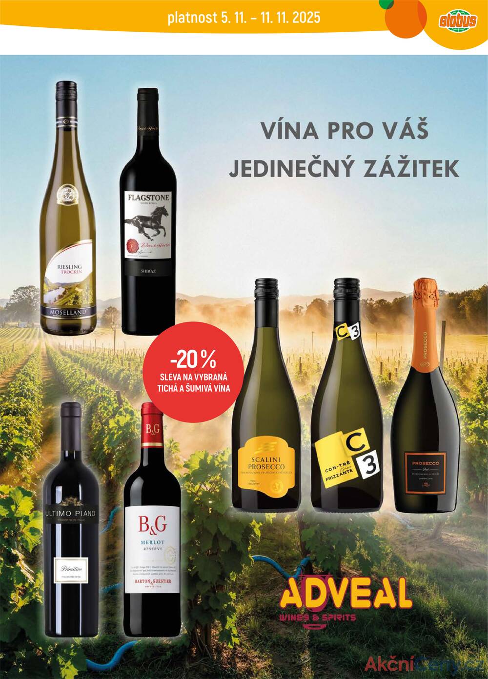 Leták Globus - Akční leták Globus 5.11. - 11.11.2025 - Globus Opava - strana 7
