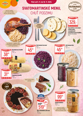 Akční leták Globus 5.11. - 18.11.2025 - Globus Pardubice