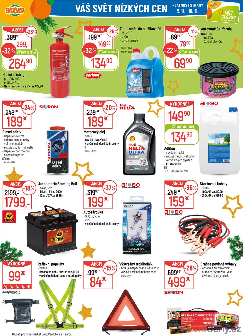 Leták Globus - Akční leták Globus 5.11. - 11.11.2025 - Globus Pardubice - strana 36