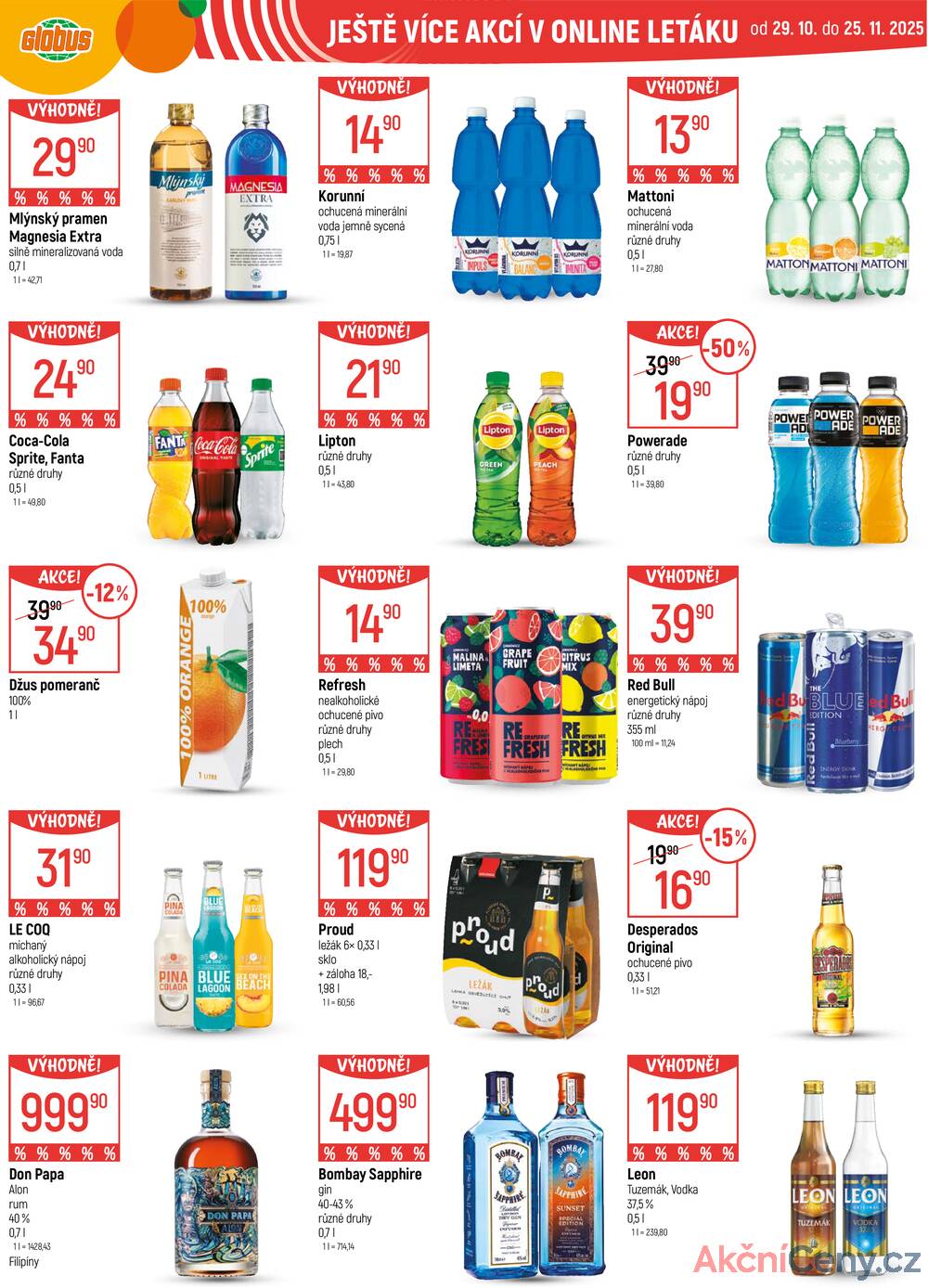 Leták Globus - Akční leták Globus 5.11. - 11.11.2025 - Globus Pardubice - strana 42