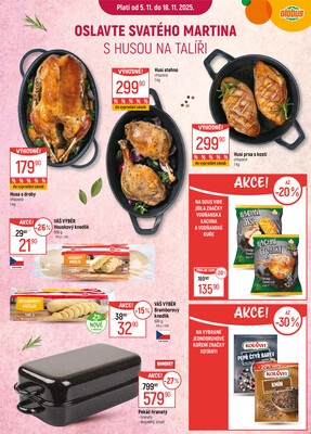 Akční leták Globus 5.11. - 11.11.2025 - Globus Trmice u Ústí nad Labem