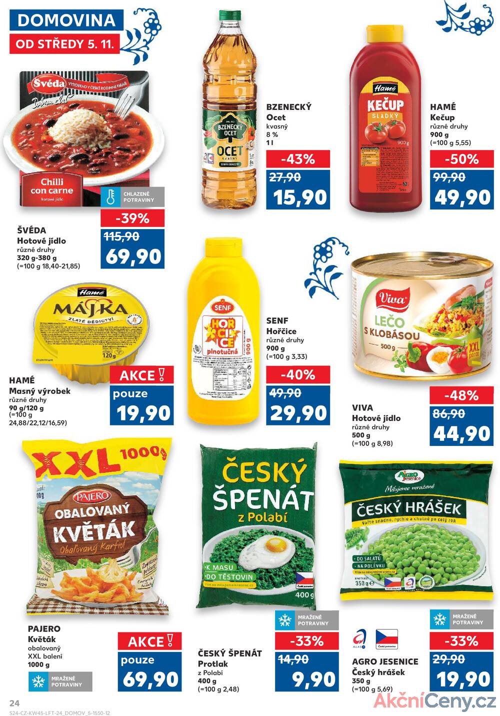 Leták Kaufland - Kaufland 5.11. - 11.11. - Kaufland - Prachatice - strana 24 Leták Kaufland - Kaufland 5.11. - 11.11. - Kaufland - Prachatice - strana 24