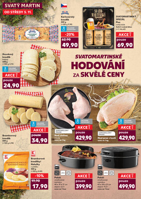 Kaufland 5.11. - 11.11. - Kaufland - Praha - Horní Měcholupy