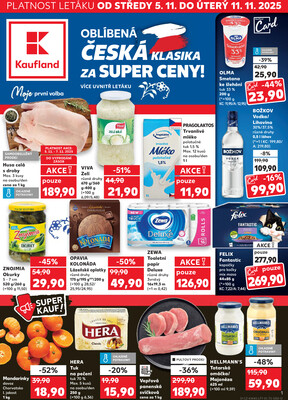 leták Kaufland