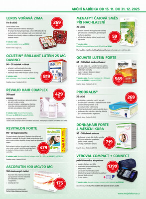 Leták mojelekarna.cz
platný do 31.12.2025 - strana 11