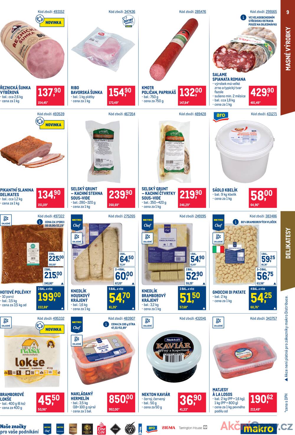 Leták MAKRO
platný do 18.11.2025 - strana 9