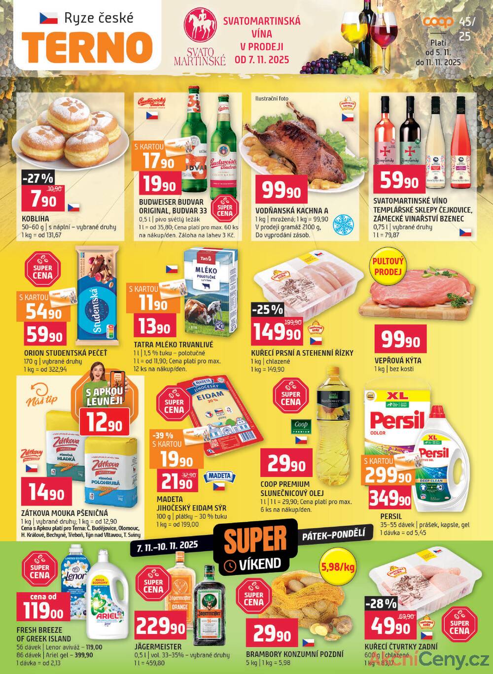 Leták Terno
platný do 11.11.2025 - strana 1