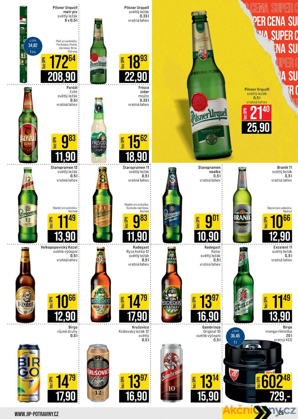 Leták JIP
platný do 11.11.2025 - strana 25