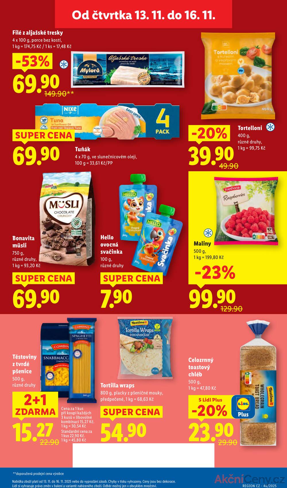 Leták Lidl
platný do 16.11.2025 - strana 17