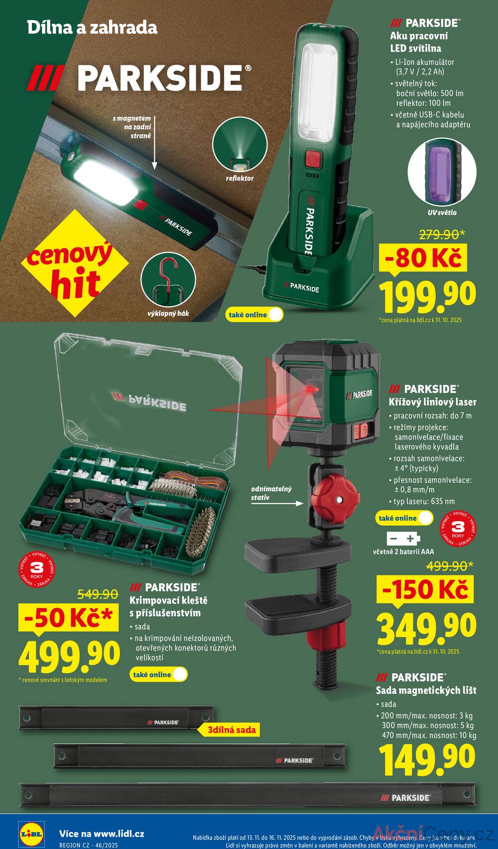 Leták Lidl
platný do 16.11.2025 - strana 46