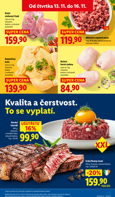 Leták Lidl
platný do 16.11.2025 - strana 13