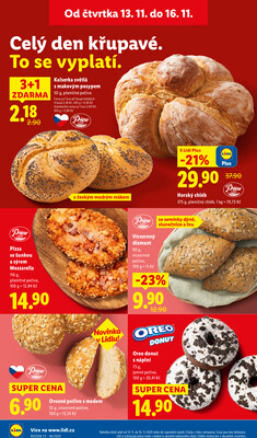 Leták Lidl
platný do 16.11.2025 - strana 14