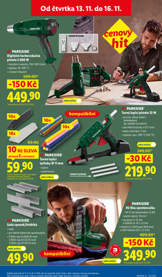 Leták Lidl
platný do 16.11.2025 - strana 45