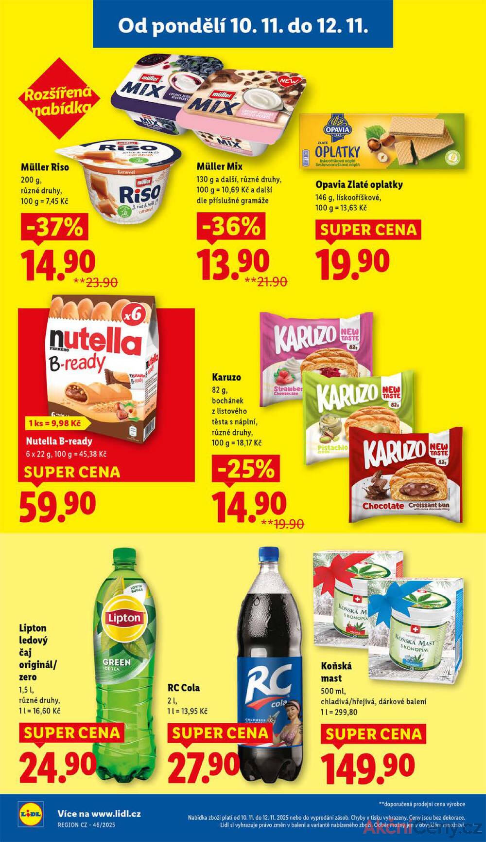 Leták Lidl
platný do 12.11.2025 - strana 24