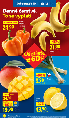 Leták Lidl
platný do 12.11.2025 - strana 10
