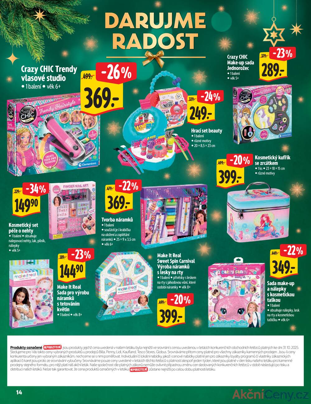Leták Albert - Albert Hypermarket Vánoce od 12.11. do 2.12.2025 - strana 14