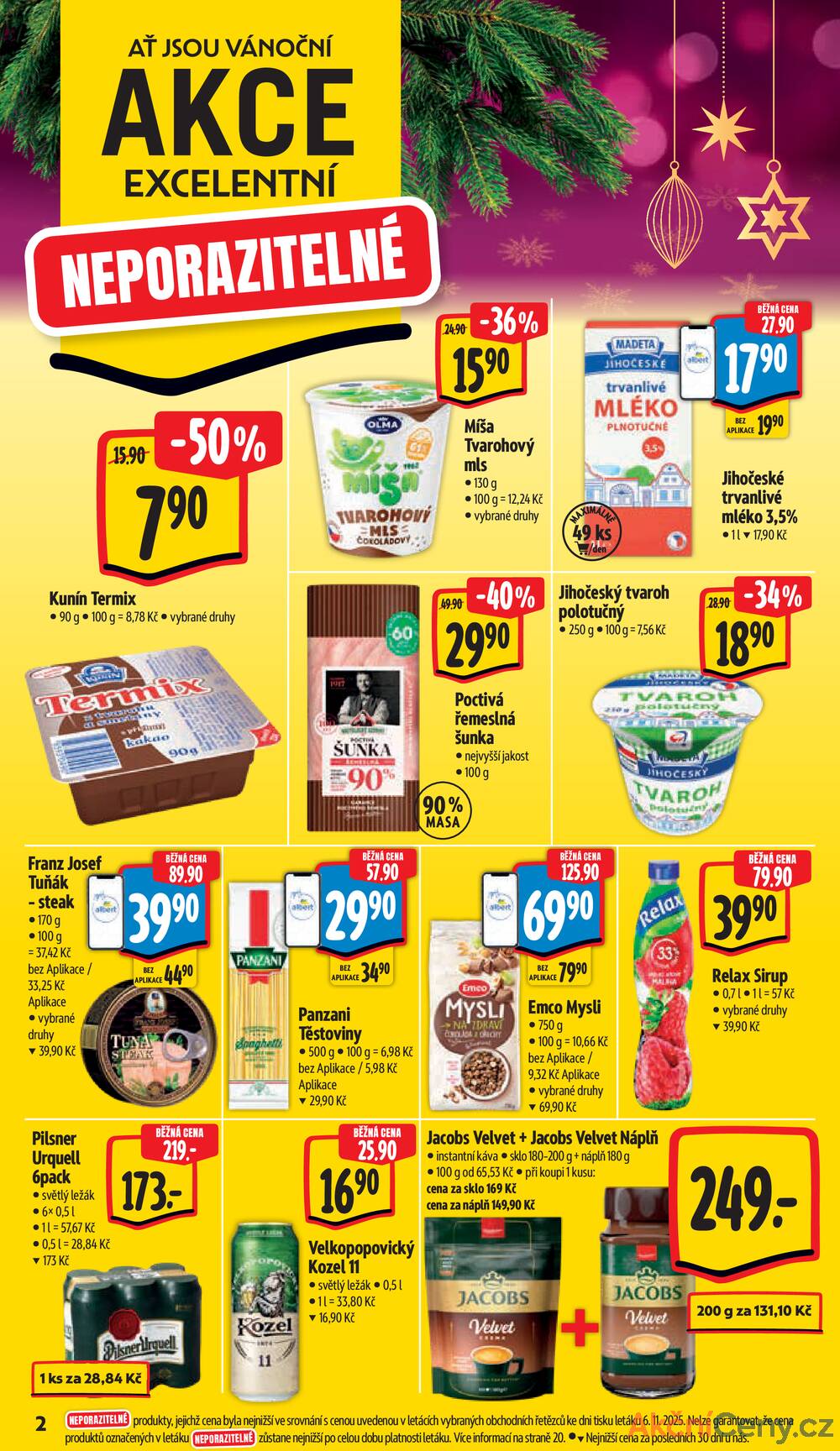 Leták Albert - Albert Supermarket od 12.11. do 18.11.2025 - strana 2