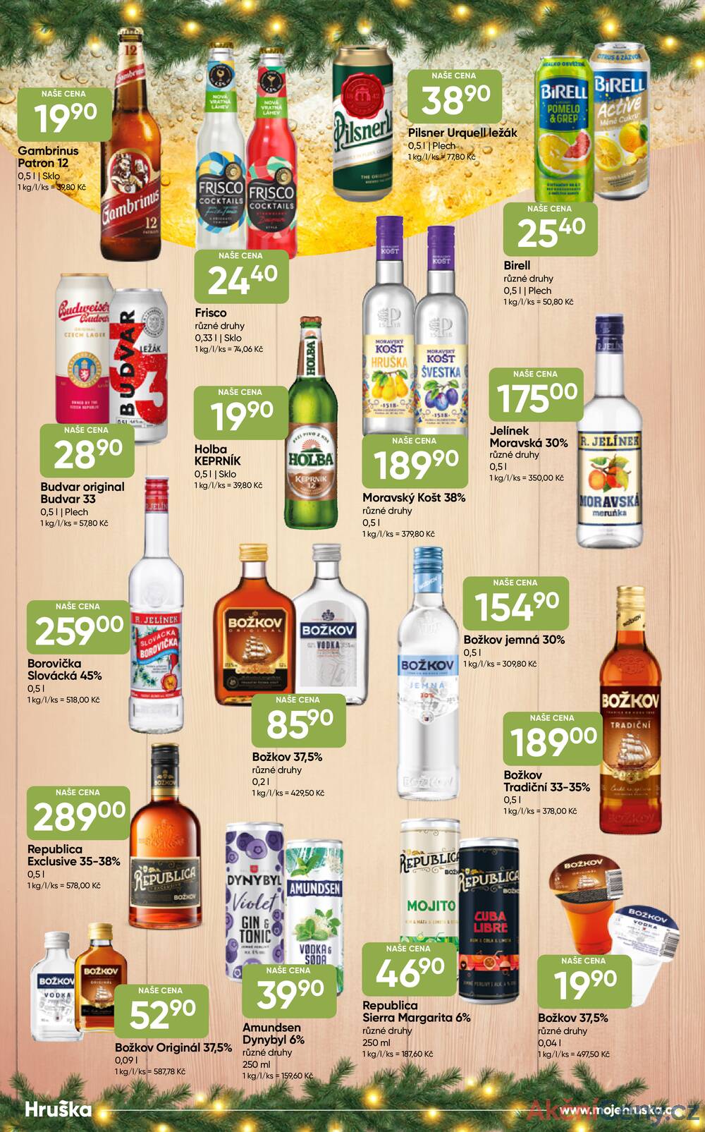 Leták Hruška
platný do 6.1.2026 - strana 13