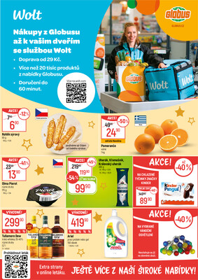 Akční leták Globus 12.11. - 18.11.2025 - Globus Praha - Centrum Černý Most