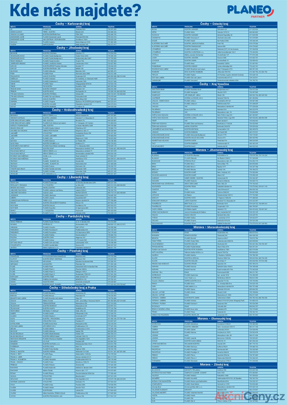 Leták Planeo
platný do 16.11.2025 - strana 9