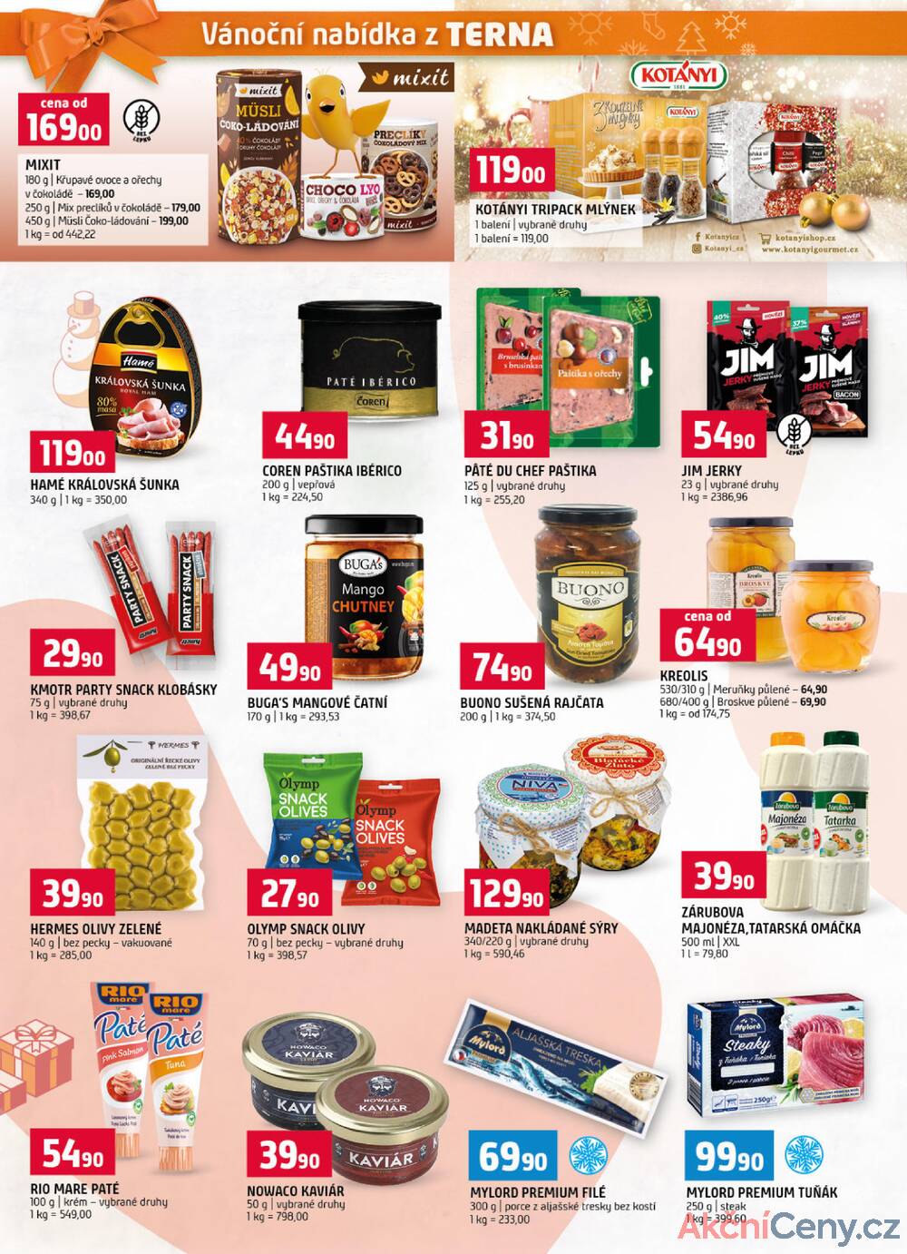 Leták Terno - Terno vánoční speciál od 18.11. do 31.12.2025 - strana 4 Leták Terno - Terno vánoční speciál od 18.11. do 31.12.2025 - strana 4
