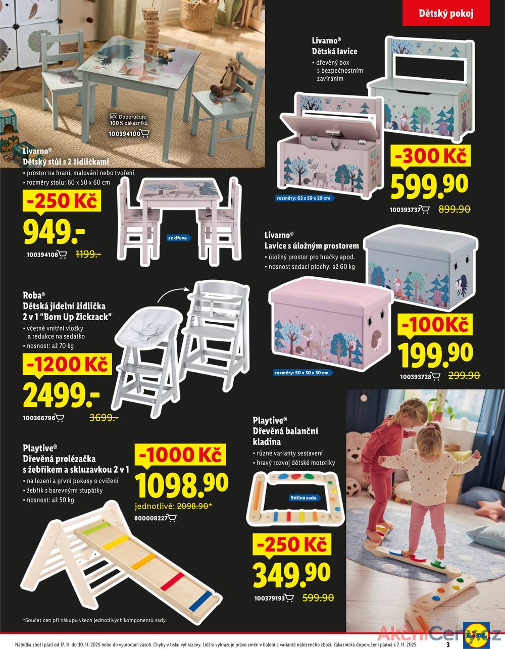 Leták Lidl - Lidl Dva týdny slev 17.11. - 30.11. - strana 3 Leták Lidl - Lidl Dva týdny slev 17.11. - 30.11. - strana 3