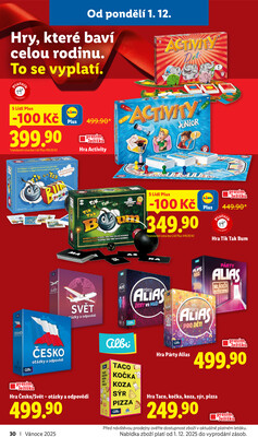 Leták Lidl
		  platný do 24.12.2025 - strana 30