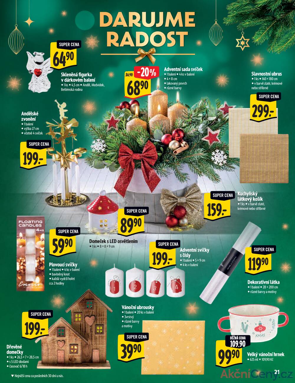 Leták Albert - Albert  Hypermarket katalog Vánoce od 19.11. do 2.12.2025 - strana 21