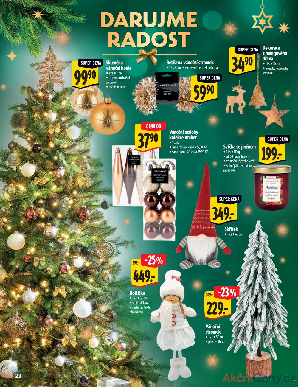 Leták Albert - Albert  Hypermarket katalog Vánoce od 19.11. do 2.12.2025 - strana 22