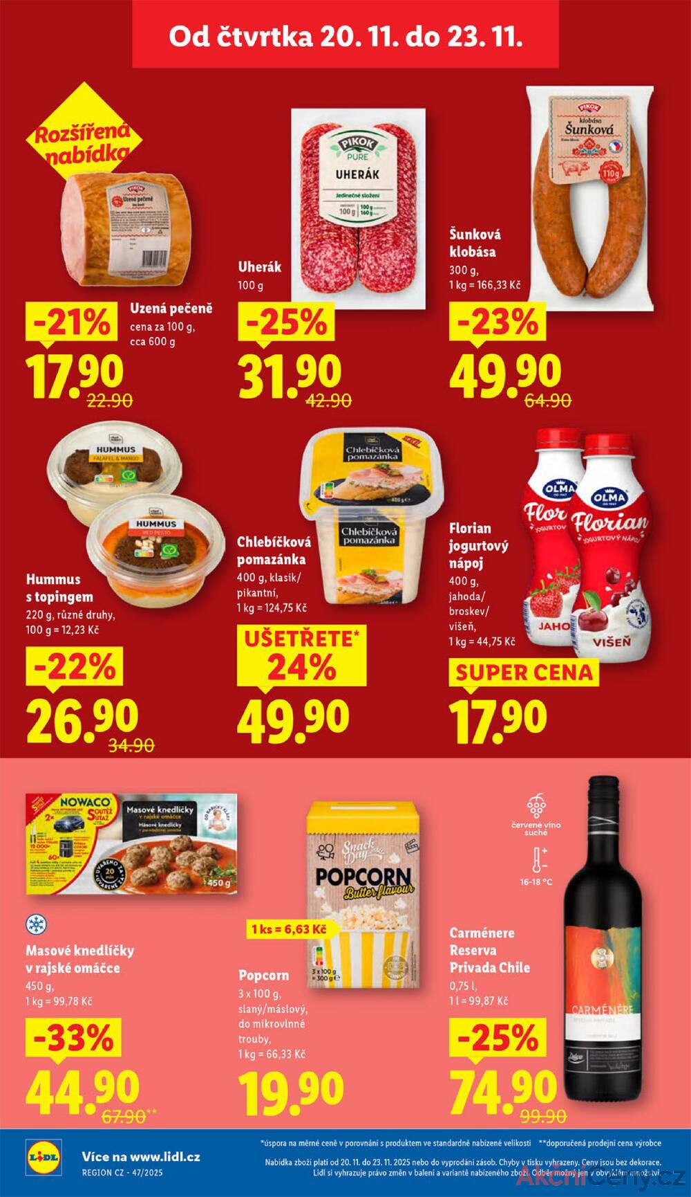Leták Lidl - Lidl Čtvrtek od 20.11. do 23.11.2025 - strana 22 Leták Lidl - Lidl Čtvrtek od 20.11. do 23.11.2025 - strana 22