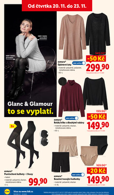 Lidl Čtvrtek od 20.11. do 23.11.2025