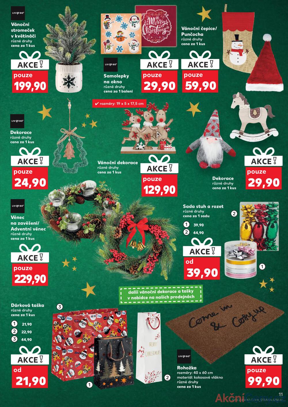 Leták Kaufland - Kaufland Nonfood 19.11. - 25.11. - strana 11 Leták Kaufland - Kaufland Nonfood 19.11. - 25.11. - strana 11