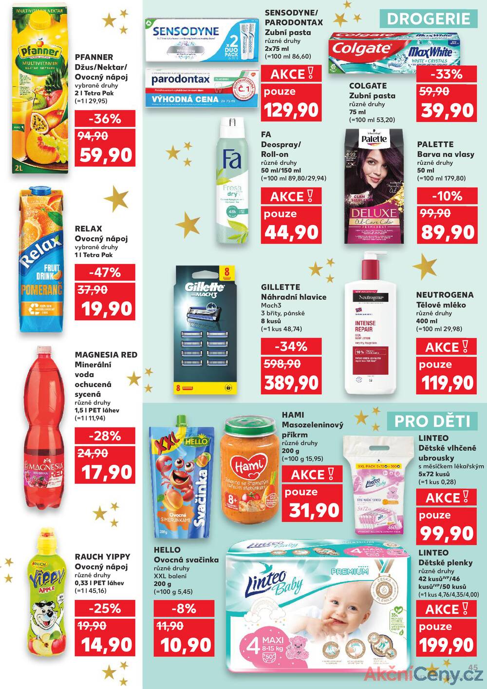 Leták Kaufland - Kaufland 19.11. - 25.11. - Kaufland - Praha 3 (Jarov) - strana 45