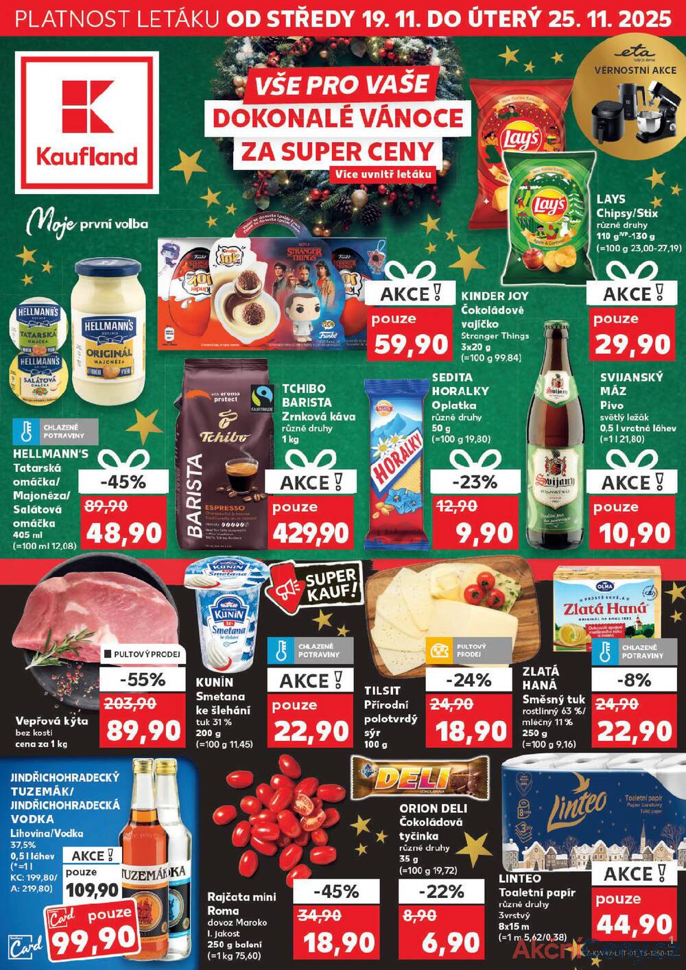Leták Kaufland - Kaufland 19.11. - 25.11. - Kaufland - Sokolov - strana 1