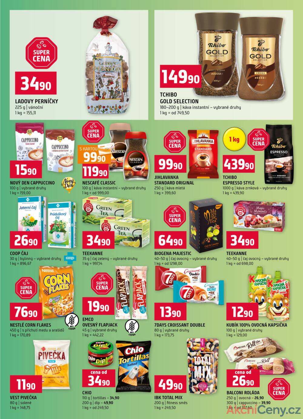 Leták Terno - Terno České Budějovice, Hradec Králové, Olomouc, Třeboň, Trhové sviny, Bechyně, Týn nad Vltavou od 19.11. do 25.11.2025 - strana 9 Leták Terno - Terno České Budějovice, Hradec Králové, Olomouc, Třeboň, Trhové sviny, Bechyně, Týn nad Vltavou od 19.11. do 25.11.2025 - strana 9