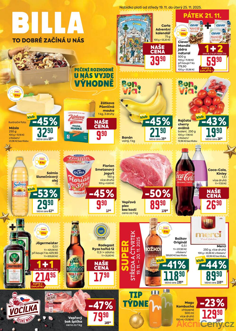 Leták Billa - Billa  od 19.11. do 25.11.2025 - strana 1