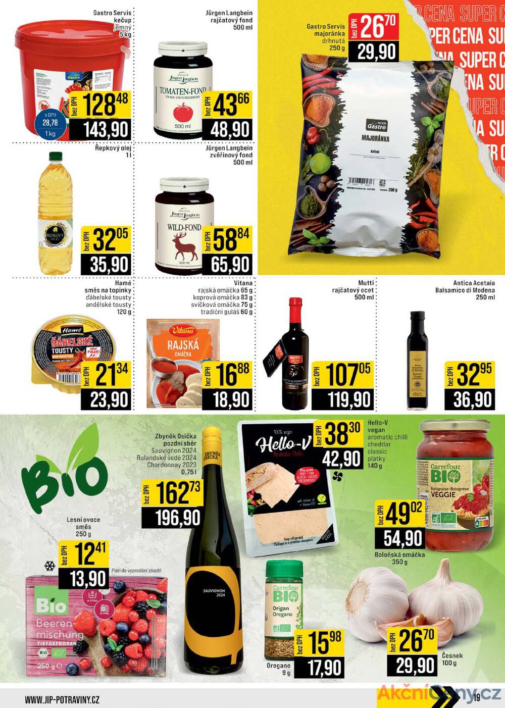 Leták JIP - JIP Cash & Carry Brno, Praha, Ostrava, Jilemnice, Pardubice, Ostrava, Karlovy Vary, Olomouc a Zlín od 19.11. do 25.11.2025 - strana 19 Leták JIP - JIP Cash & Carry Brno, Praha, Ostrava, Jilemnice, Pardubice, Ostrava, Karlovy Vary, Olomouc a Zlín od 19.11. do 25.11.2025 - strana 19