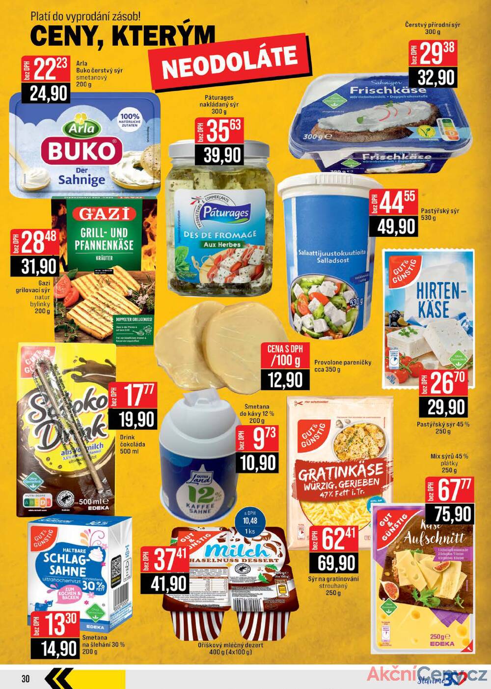 Leták JIP - JIP Cash & Carry Brno, Praha, Ostrava, Jilemnice, Pardubice, Ostrava, Karlovy Vary, Olomouc a Zlín od 19.11. do 25.11.2025 - strana 30