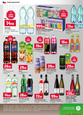 Terno České Budějovice, Třeboň, Trhové sviny, Bechyně, Týn nad Vltavou od 26.11. do 2.12.2025