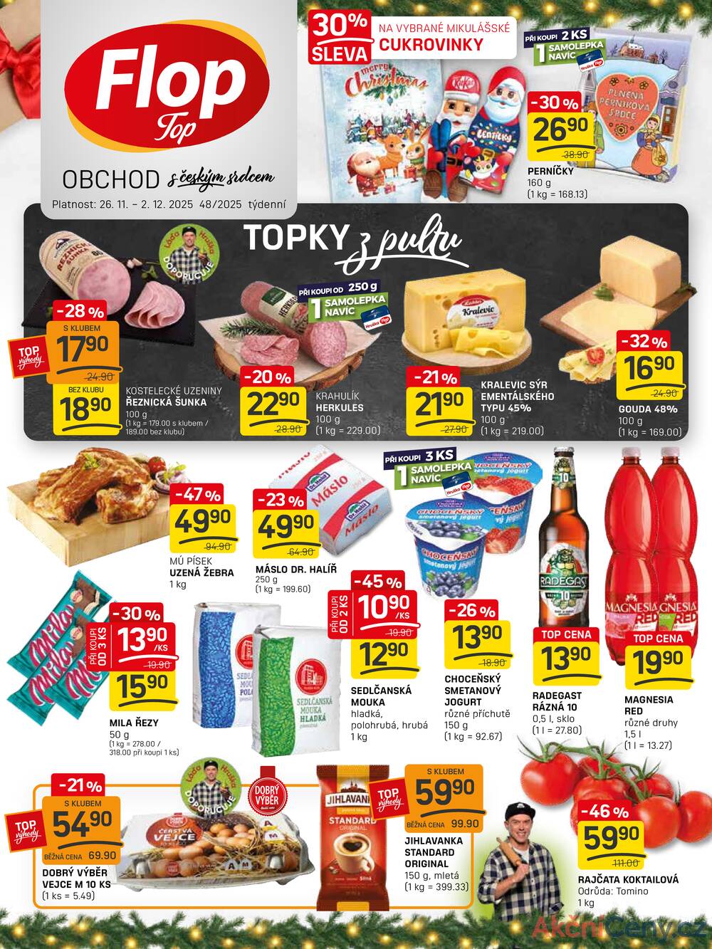 Leták FLOP TOP
		  platný do 2.12.2025 - strana 1