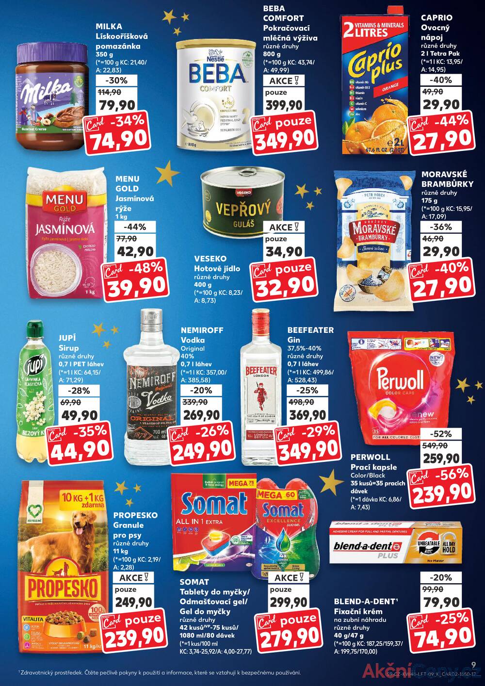 Leták Kaufland - Kaufland 26.11. - 2.12. - Kaufland Praha-Barrandov - strana 9