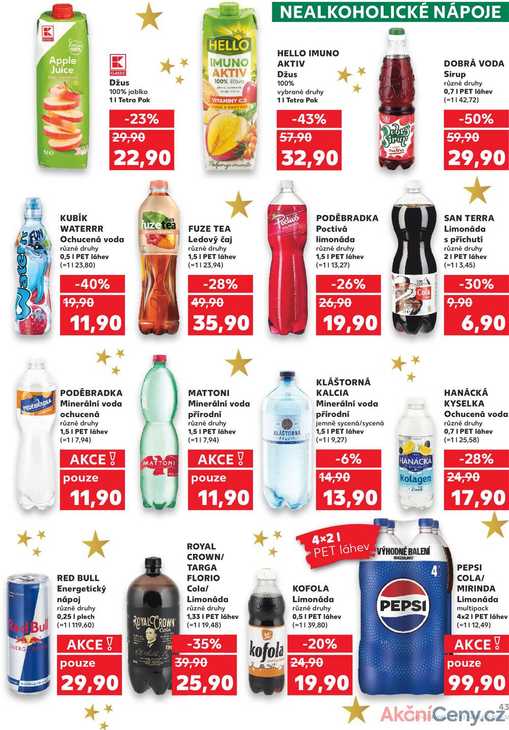 Leták Kaufland - Kaufland 26.11. - 2.12. - Kaufland - Praha - Hloubětín - strana 43
