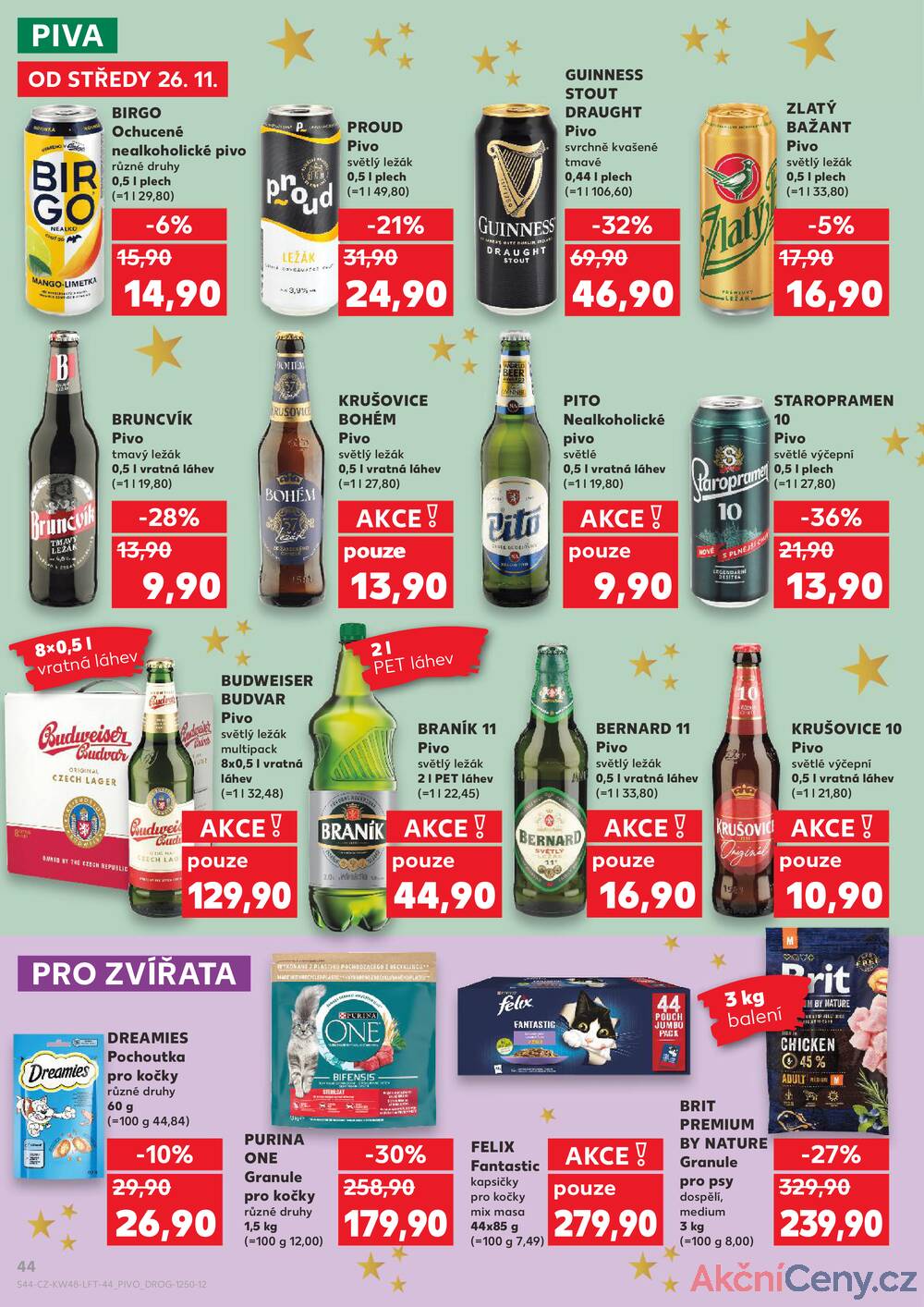 Leták Kaufland - Kaufland 26.11. - 2.12. - Kaufland - Praha - Hloubětín - strana 44